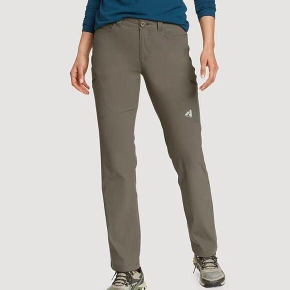 Eddie Bauer Women’s Guide Pro Pants Size 8 Brown First Ascent Hiking - Picture 1 of 12